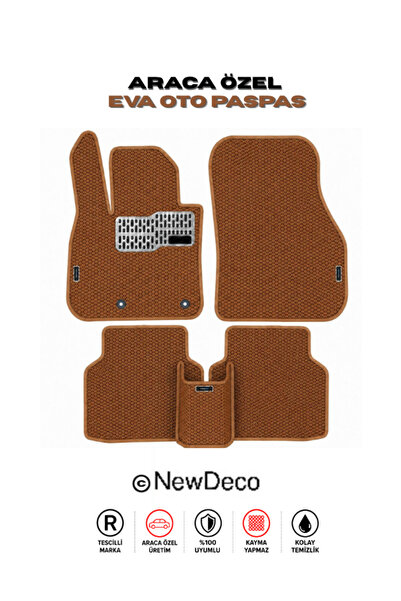 NEW DECO SKODA OCTAVİA 5E 2013-2019 Yeni Nesil Hücreli Eva Paspas Takımı TT