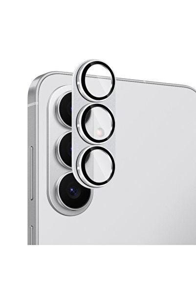 ENKAY Samsung Galaxy S26 5G Προστασία Κάμερας με Κράμα Αλουμίνιου Silver