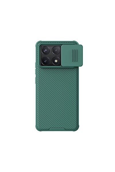 Nillkin CamShield Pro Magnetic Σκληρή Θήκη Green (Xiaomi Poco F6 Pro 5G)
