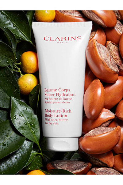 Clarins Moisture Rich Body Deeply Nourishing and Moisturizing Body Care 200ml