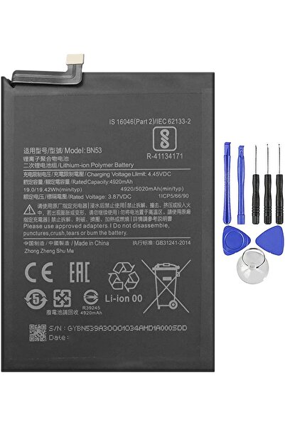 indirimplus Redmi NOTE 9 PRO Batarya+Montaj Seti BN53