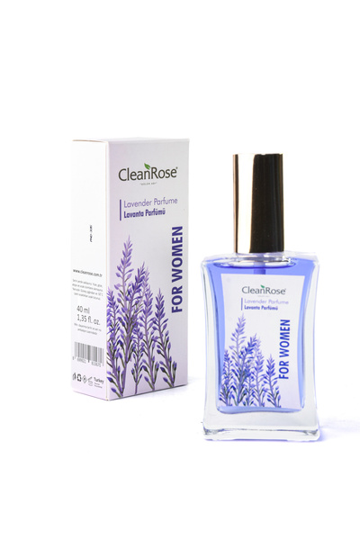 Clean Rose Lavanta Kadın Parfümü 40 ml – Doğal ve Huzur Veren Esinti