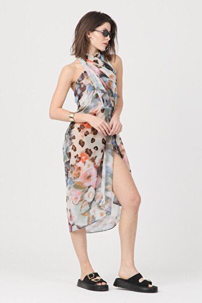 ZALİV Pareo bağlamalı Elbise Kimono Çok Amaçlı