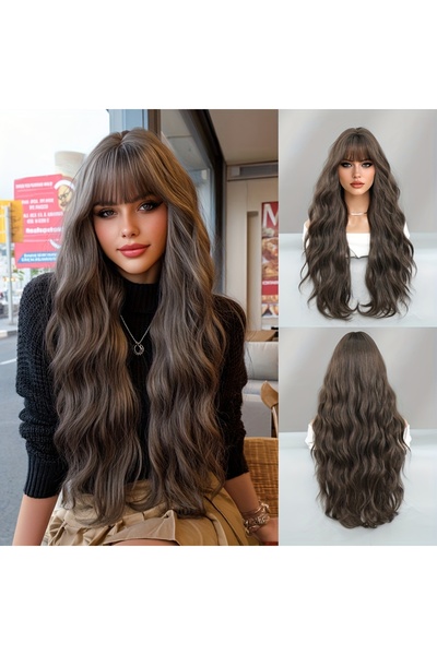 VIP Wavy Brown Hair Wigs