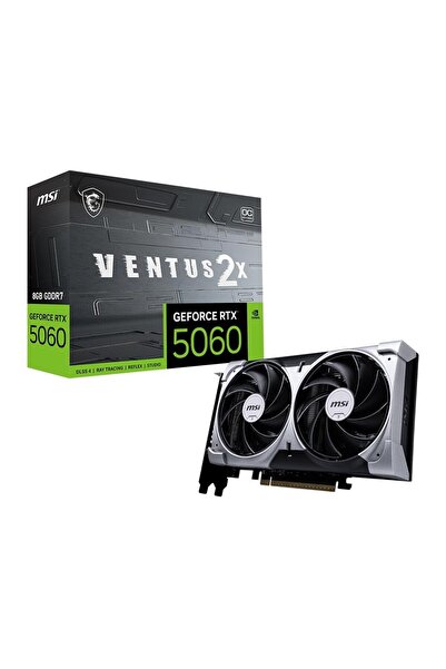 MSI RTX5060 8GB VENTUS 2X OC GDDR7 128bit HDMI DP PCIe 5.0