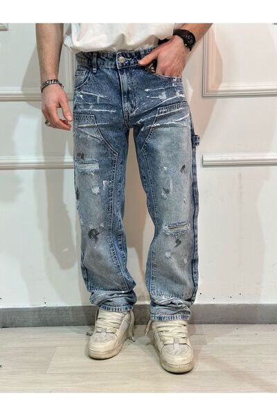 Urban Collection Pantalon denim regular fit Urbancollection