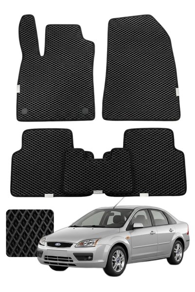 Evanotion Ford Focus Sedan 2004-2011 Özelleştirilebilir Premium Eva Oto Paspa...