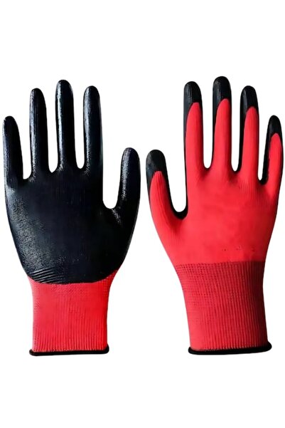 SDEPOT ®   Mănuși cu palmă acoperită cu latex, pentru grădinărit și lucrări m...
