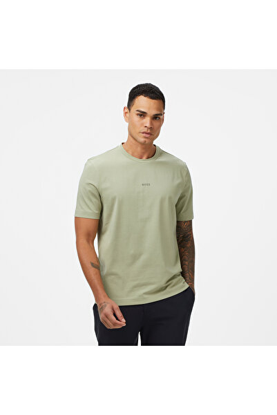 BOSS Erkek Açık Yeşil T-Shirt