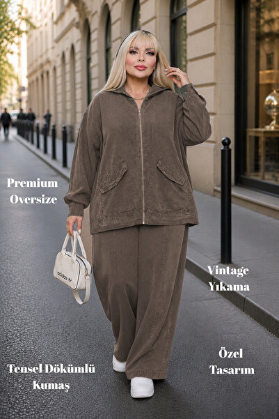 CEDY DENIM Tencel Fabric Draped Suit – Oversize Comfortable Fit Premium Casua...