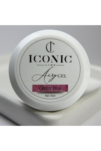 Iconic Line IconicLine - Acrygel - Glitter Pink - 15 ml
