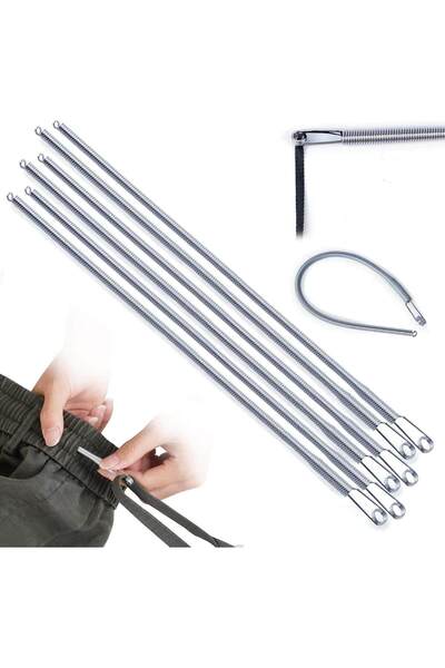 unbranded Set 6 Tije Organizare Sireturi și Elastice – Suport Accesorii Panto...
