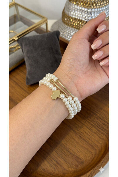 Store İmara Collection 99'lu İnci Görünümlü Bileklik Tespih - Şık ve Fonksiyo...