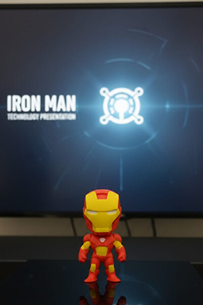 Iron Man Mini Figür Özel Tasarım Dekoratif Koleksiyonluk Maket