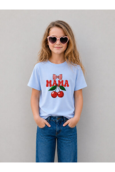 LORVEX Girl's T-Shirt 100% Cotton Printed Comfortable Fit Summer T-Shirt