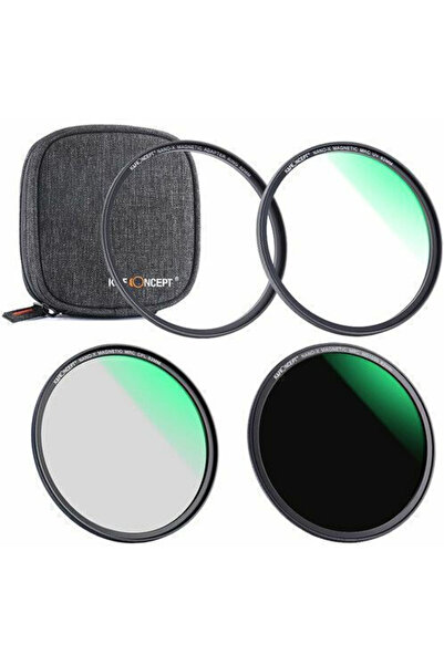 K&F CONCEPT 82mm Μαγνητικός UV, Κυκλικός Πολωτής & ND1000 Αδιάβροχο, Ανθεκτικ...