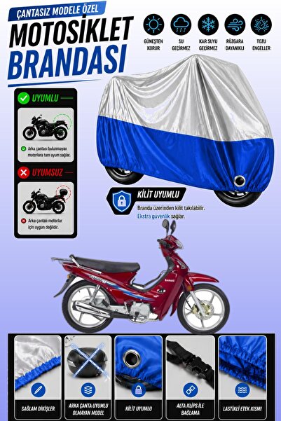 Cemku Twin Top Gray - Bottom Blue Kanuni Cup 100 Compatible Engine Cover, Rea...