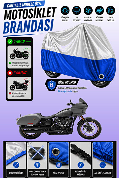Cemku Twin Top Gray - Bottom Blue Harley-Davidson Low Rider St Compatible Eng...