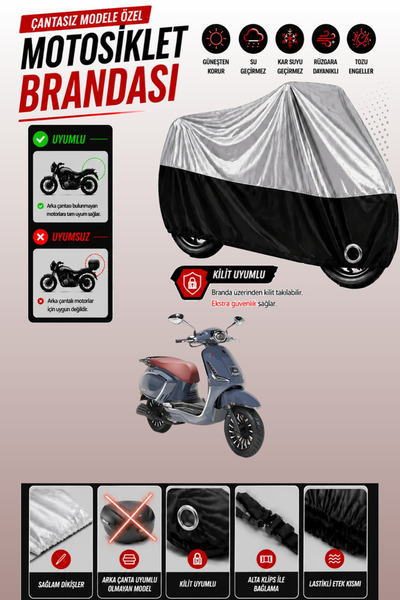 Cemku Twin Top Gray - Bottom Black Rks Dark Blue 125 Compatible Engine Cover,...
