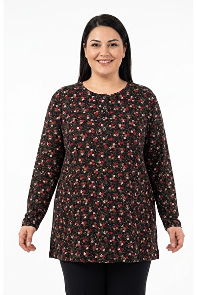 Furkan Giyim Butik Dokuma kumaş anne bluzu