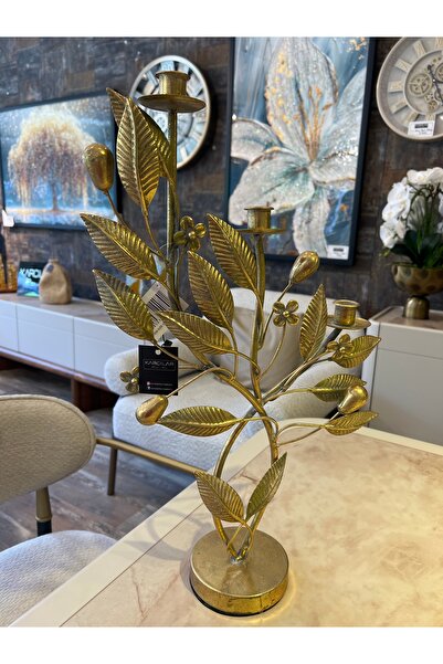 KARCILAR HOME STORE mumluk Şam’dan eskitme gold