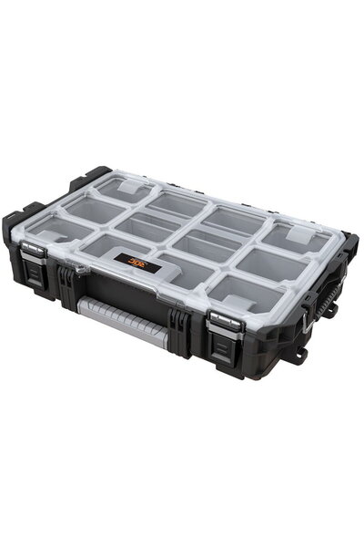Keter Gear Clear 22 workshop box, for screws, bolts and nails, 56x35cm, up to...