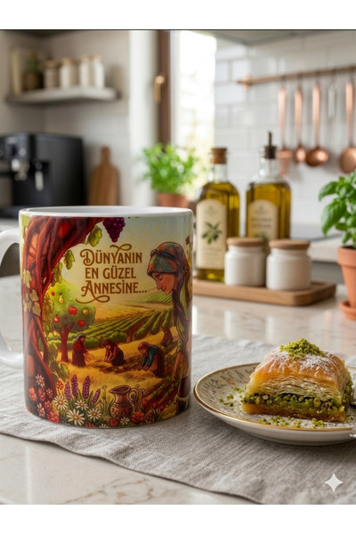 Hababamevi Habev Baskılı Porselen Kupa