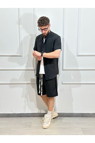 Urban Collection Tunic shirt and pants set, black Urbancollection