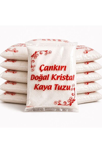 Tuzlu Olsun 3 KG % 100 DOĞAL KRİSTAL SOFRALIK KAYA TUZU