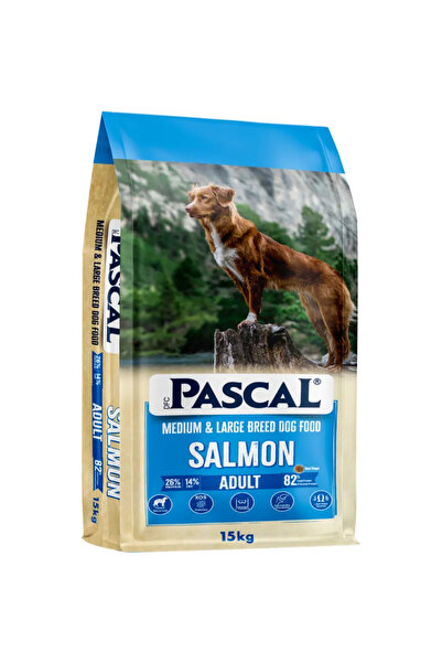 Pascal Somonlu Orta ve Büyük Irk Yetişkin Köpek Maması 15 Kg