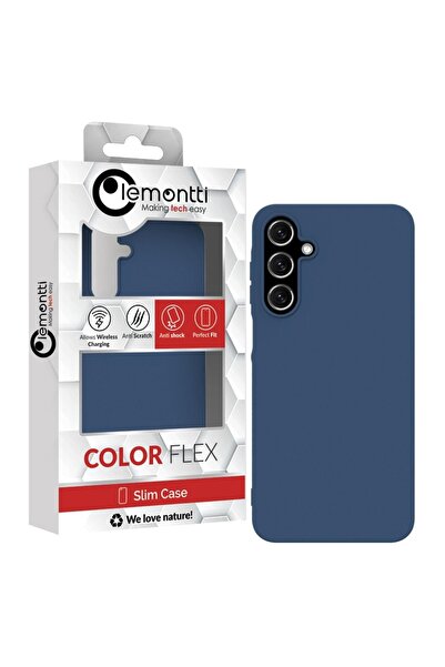 lemontti Husa Silicon Silky Samsung Galaxy A16 Albastru