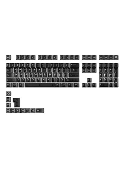 Meyer Gaming XVX Clear Keycaps 119 Tuş Işık Geçiren Siyah Renk Tuş Takımı Seti