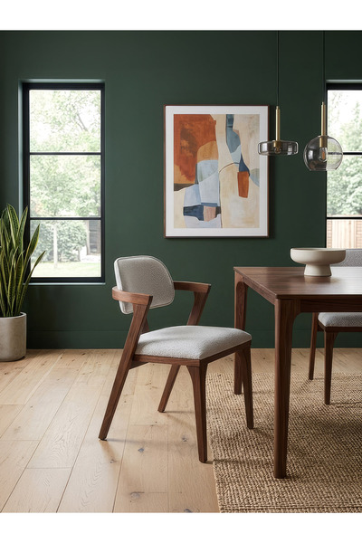 Gazzini Furniture Izabel Masif Ahşap İskandinav Sandalye