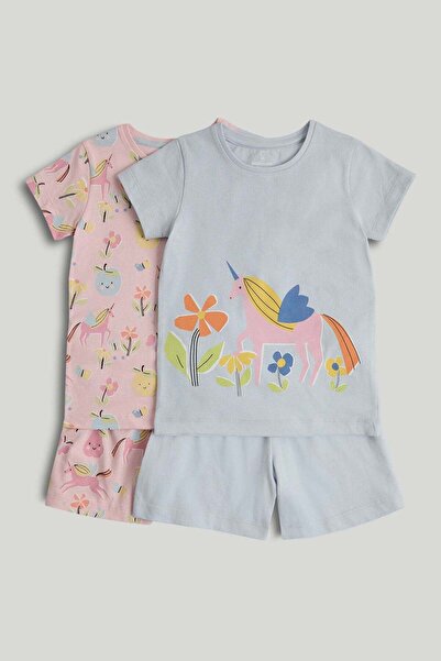 MOTHERCARE 2 Pack Party Horse Short Pyjamas