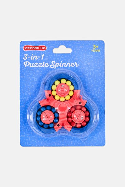 Preschool Fun 3 In 1 Puzzle Spinner