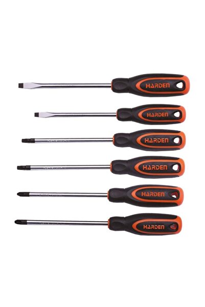 HARDEN Set of 6 Screwdrivers, Professional,