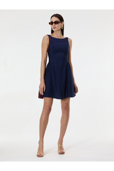 ORSAY Rochie de damă albastru închis, fără mâneci