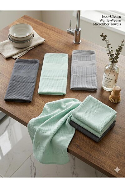 PARELDA HOME MİKRO FİBER 3' lü Temizlik Bezi, Cam Bezi, Araba Bezi 40*60 cm