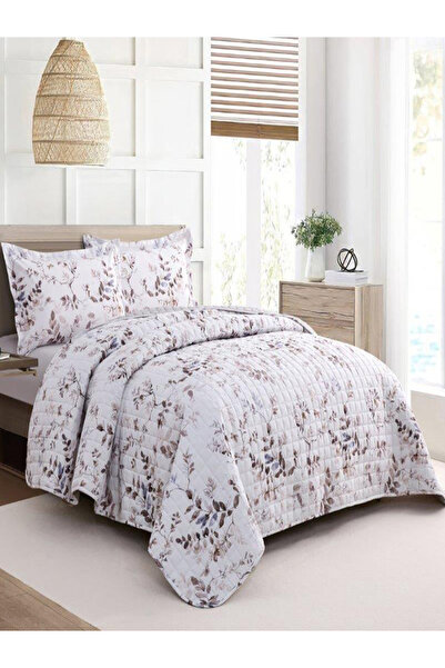 Valentini 3-Piece Microfiber Printed Bedspread Twin Set Tr-4427