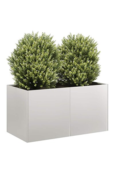 vidaxl Jardiniera 80x40x40 cm otel inoxidabil