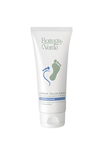 Bottega Verde Crema pentru picioare, hidratanta, cu pudra de talc si menta - ...
