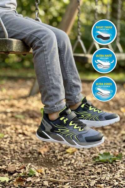 Marco Kids 26Y327 F حذاء رياضي أسود للأولاد