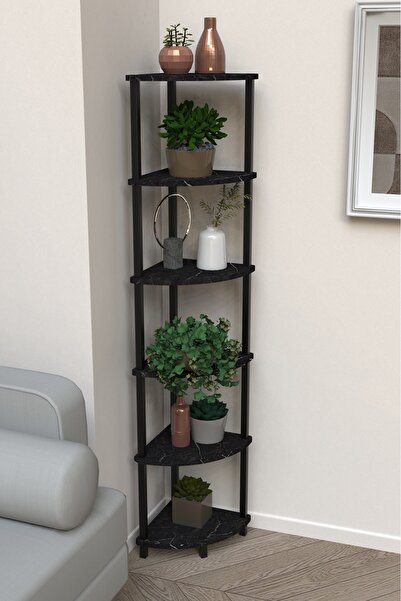 Remaks FLORA 6 RAFLI MOBLEN ÇİÇEKLİK SAKSILIK BALKON BAHÇE DEKOR RAF STAND-Sİ...