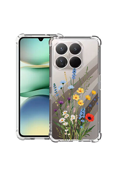 bestcase Αντικραδασμική Θήκη για Xiaomi 15T, Χαριτωμένο Ανθοδέσμη, 2100000 AS...