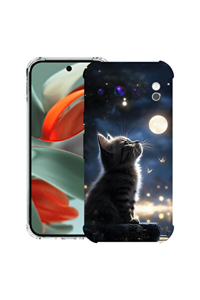 bestcase Husă Antișoc pentru Google Pixel 10 / Pixel 10 Pro, Pisicuță, 311958...