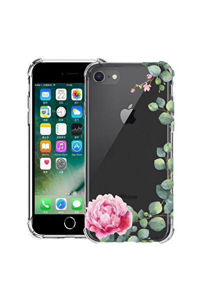 bestcase Husă Antișoc pentru Apple iPhone SE 3 / SE 2 / 8 / 7, Florală - Came...