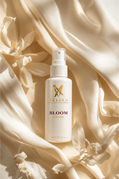 VELIXA Bloom Genital Parfüm Sprey – Çiçeksi Koku, Uzun Süreli Ferahlık