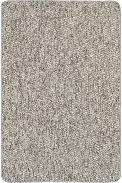 Cool Halı Berlin Premium Gri Sisal Halı Overlok Kenar Kolay Temizlenen Pati D...
