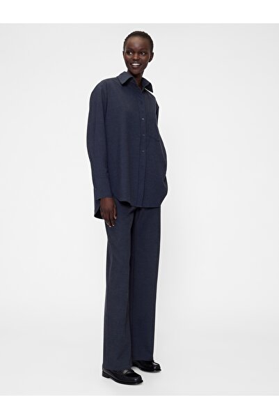 GAP Kadın Lacivert GapStudio Low Rise Loose Pantolon