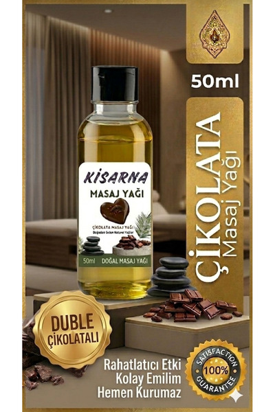 Kisarna Kadın Erkek Cinsal Kayganlaştırıcı Yağ Yoğun Bitter Çikolatalı